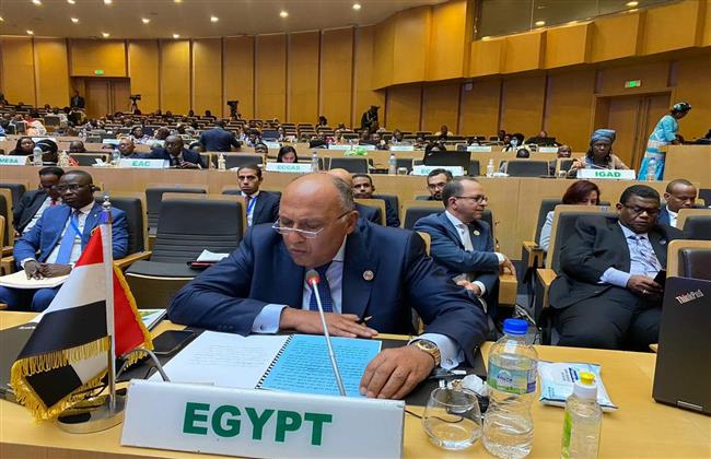 وزير الخارجية يلقي كلمة مصر حول إصلاح مجلس الأمن