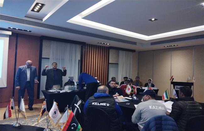الأهلي في المجموعة الثانية.. نتيجة قرعة البطولة العربية للأندية للكرة الطائرة بعد إعادتها