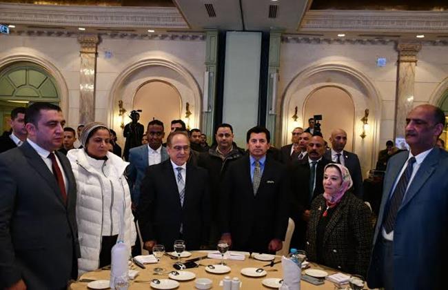    وزير الشباب والرياضة يشهد احتفالية مرور خمسين عامًا علي الحركة البارالمبية