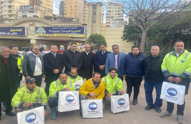أمانة الاسكان والمرافق بحزب مستقبل وطن بالإسكندرية تطلق حملة "شكرا لجهودكم المخلصة"