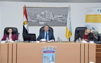 محافظ الإسكندرية يستقبل وفد برنامج المنح الصغيرة التابع لمرفق البيئة العالمية 