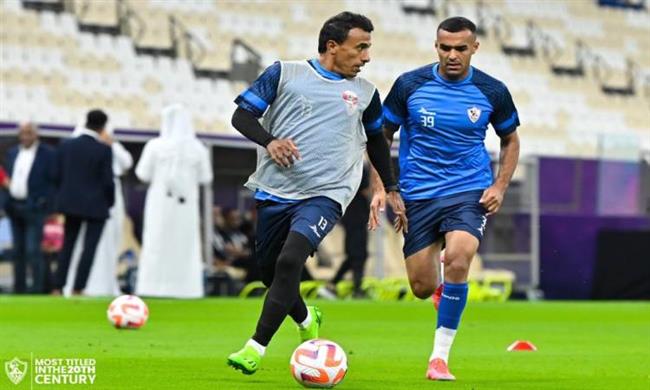 الزمالك يواصل الاستعداد لمواجهة الترجى التونسى
