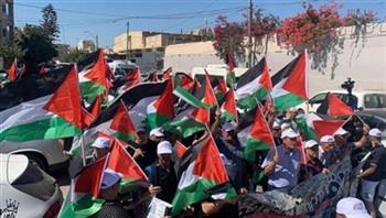   مسيرة في رام الله تنديدا بجريمة الاحتلال الإسرائيلي في "نابلس"
