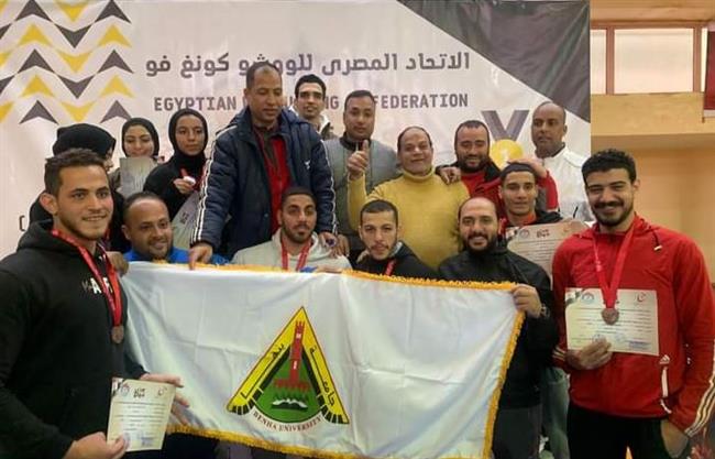 رئيس جامعة بنها: حصدنا 12 ميدالية فى بطولة الجامعات للكونغ فو