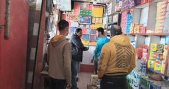 تحرير 153 محضر متنوع و195 حالة إشغال فى حملات موسعة بالإسكندرية