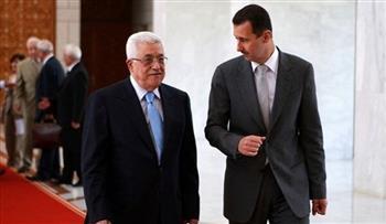 الرئيس السوري لنظيره الفلسطيني: نقدر موقفكم في كارثة الزلزال المدمر