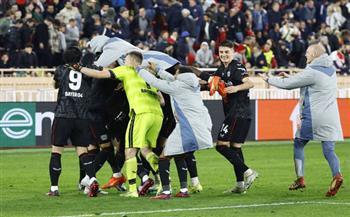 ليفركوزن يهزم موناكو بركلات الترجيح في الدوري الاوربي