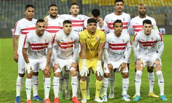 الزمالك بزيه التقليدي في مباراته أمام الترجي التونسي بدوري أبطال أفريقيا