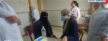 قوافل طبية ضمن مبادرة حياة كريمة بمدينة "دمياط"
