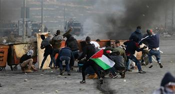   اشتباكات بين الفلسطينيين والاحتلال الإسرائيلي في أنحاء متفرقة بالضفة الغربية