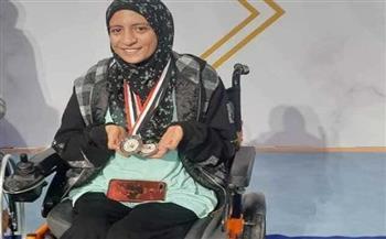 لاعبة منتخب تنس الطاولة البارالمبي: أطمح للوصول لأبعد نقطة ببطولة مصر الدولية