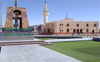 افتتاح المسجد الجامع بمدينة الفرافرة بالوادي الجديد