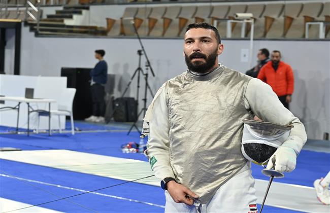 علاء أبوالقاسم يتأهل لدور الـ32 لكأس العالم لسلاح الشيش بمصر 