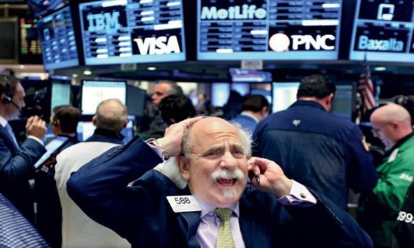 أسبوع التراجعات فى البورصات العالمية