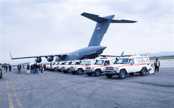   الإمارات ترسل 10 سيارات إسعاف إلى سوريا ضمن عملية «الفارس الشهم 2» 