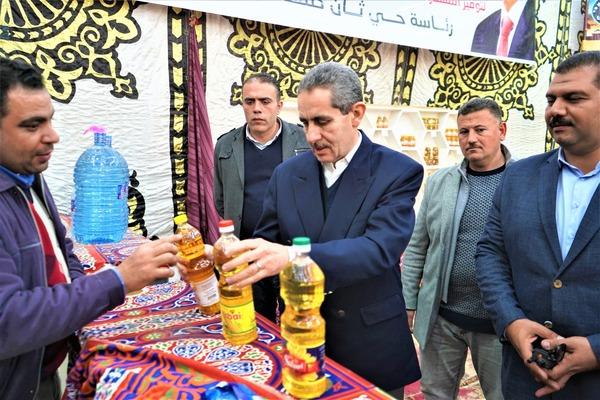 محافظ الغربية يتفقد معرض أهلا رمضان بحي ثان طنطا