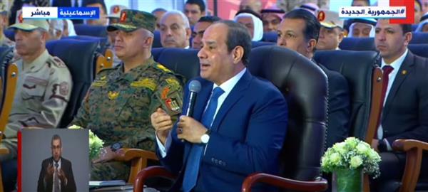 رسائل مهمة من الرئيس السيسي للمصريين عن مكافحة الإرهاب وتنمية سيناء