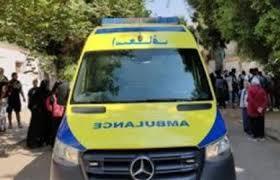 مصرع مواطن وإصابة 3 فى حادث اصطدام دراجة بخارية بمواطن فى مدينة أرمنت