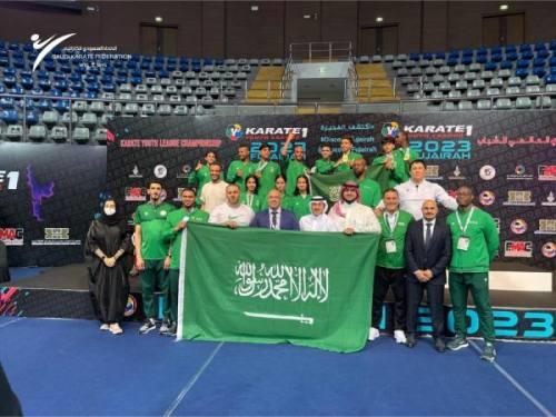السعودية تحقق 9 ميداليات ببطولة الدوري العالمي للشباب للكاراتيه
