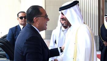 مراسم استقبال رسمية لـ رئيس الوزراء لدى وصوله إلى قطر