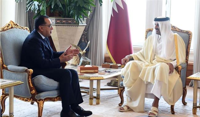 أمير قطر: حضور الرئيس السيسي بطولة كأس العالم تؤكد ما تشهده العلاقات المصرية القطرية من تطور