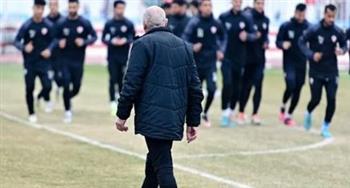  تقسيمة قوية للاعبي الزمالك في مران اليوم
