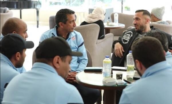 على معلول يزور منتخب تونس للشباب قبل مواجهة زامبيا