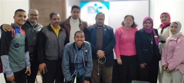 الشباب المصري ينظم تدريب حروب الجيل الخامس ومخاطر الالعاب الالكترونية بسوهاج