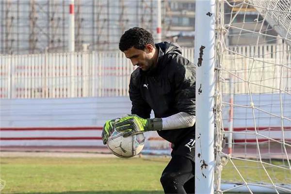 رباعي حراسة مرمى الزمالك يخوضون تدريبات قوية