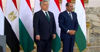   السيسى ورئيس وزراء المجر يوقعان على اتفاقية الشراكة الاستراتيجية