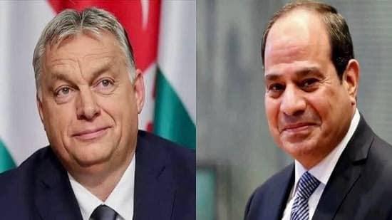 "الرئاسة": المباحثات بين السيسي وأوربان تناولت مجالات التعاون والملفات الإقليمية والدولية