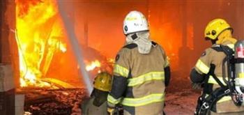   السيطرة على حريق بورشة لإصلاح الثلاجات في أبو النمرس