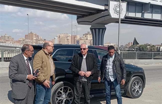 محافظ الجيزة يتفقد مشروع توسعات محور 26 يوليو بشارع أحمد عرابي والبراجيل