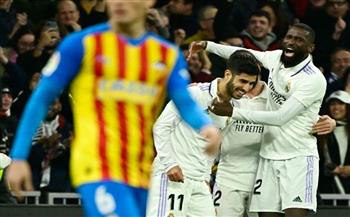   ريال مدريد يفوز على فالنسيا بهدفين نظيفين في الدوري الإسباني