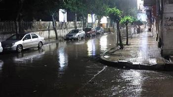   الأمطار تضرب الإسكندرية