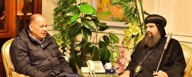 محافظ أسيوط يلتقي الأنبا بيسنتي لبحث سبل دعم مشروع إحياء مسار العائلة المقدسة