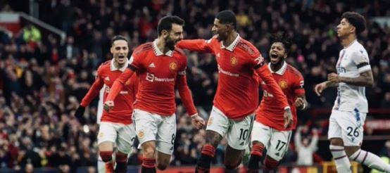 مانشستر يونايتد يفوز على كريستال بالاس 2ـ1 ..وليستر سيتي على أستون فيلا 4ـ2 في الدوري الإنجليزي