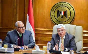   وزير التعليم العالي ورئيس الهيئة العربية للتصنيع يبحثان آليات تصنيع أول سيارة كهربائية مصرية