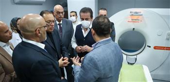   وزير الصحة ومحافظ الشرقية يتفقدان مستشفى المبرة للتأمين الصحي 