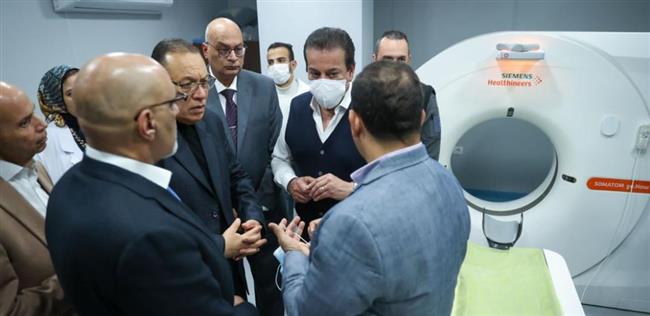 وزير الصحة ومحافظ الشرقية يتفقدان مستشفى المبرة للتأمين الصحي 