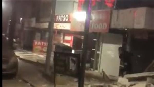 أول فيديو لمشاهد زلزال تركيا