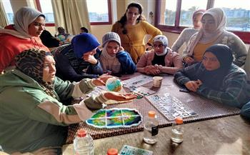 «الشباب والرياضة» تنفذ فعاليات اليوم الثاني من ورش تعليم «الحرف اليدوية» بالمدينة الشبابية ببورسعيد