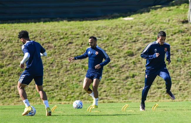 الأهلي في المونديال| برنامج تدريبي متنوع للاعبي الفريق