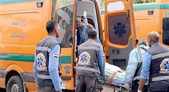 بالأسماء| إصابة 8 أشخاص بحادث تصادم سيارتين بكوبرى ساحل سليم فى أسيوط 