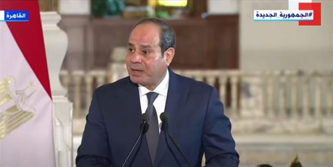 بث مباشر.. مؤتمر صحفي للرئيس السيسي ونظيره الكرواتي بقصر الاتحادية
