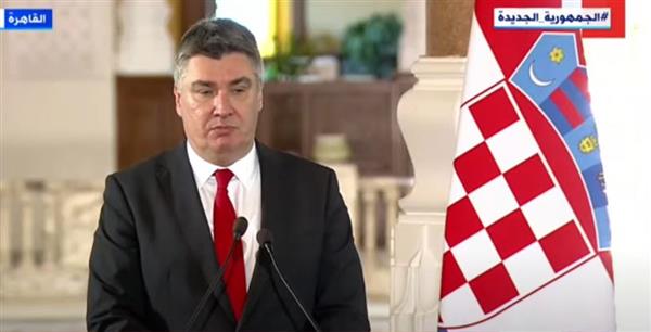 الرئيس الكرواتي: "مصر دولة كبيرة وعظيمة"
