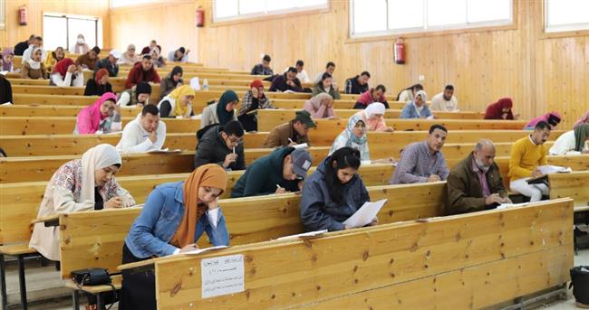 انتظام امتحانات الدراسات العليا بجنوب الوادي