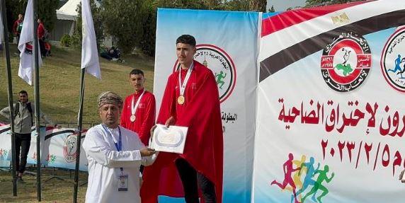 إشادة عمانية بمشاركة الجابري في البطولة العربية لاختراق الضاحية