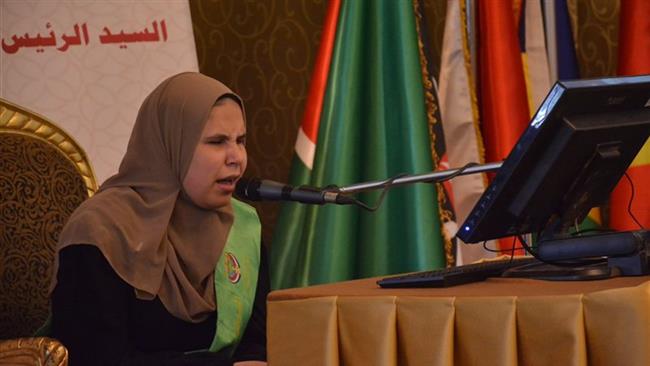 الأولى في مسابقة حفظ القرآن: حفظت كتاب الله على صوت المنشاوي 