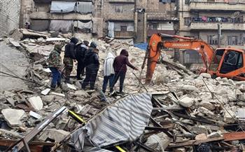   ارتفاع حصيلة ضحايا الزلزال المدمر بسوريا إلى 371 وفاة و1089 إصابة